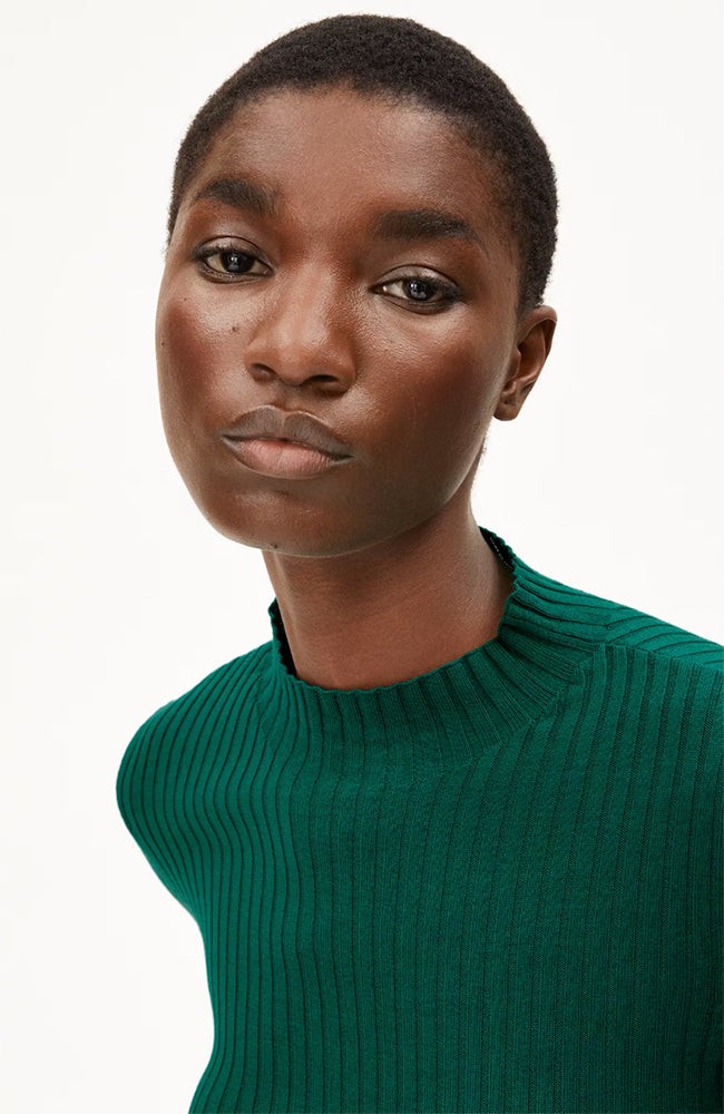 Alaania top emerald green from Sophie Stone
