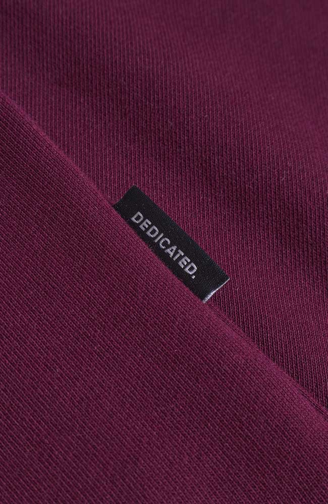 Ystad base sweater fig red from Sophie Stone