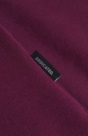Ystad base sweater fig red from Sophie Stone