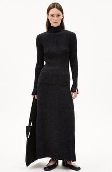 Hanaa tweed rok zwart via Sophie Stone