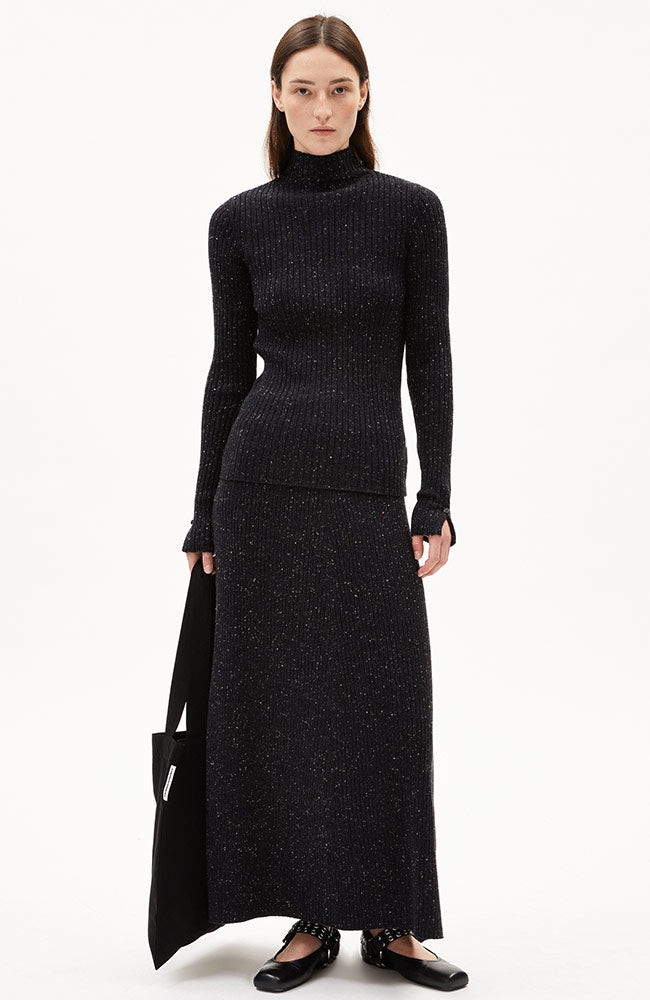 Hanaa tweed rok zwart from Sophie Stone