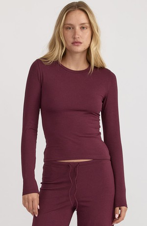 Everyday regular long sleeve plum from Sophie Stone