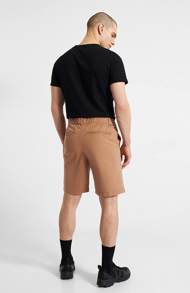 Nacka chino shorts wood brown from Sophie Stone