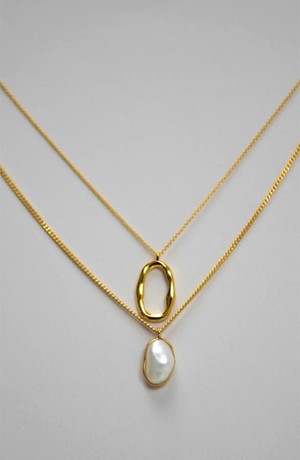 Shortie ketting Olivia gold from Sophie Stone