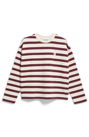 Frankaa bold sweater cranberry from Sophie Stone