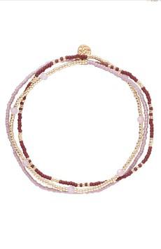 Welcome Rose Quartz Gold via Sophie Stone