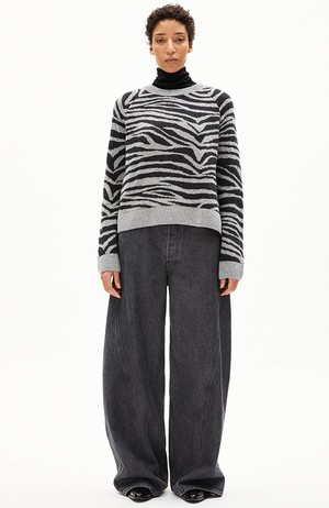 Liliriaa trui silver melange from Sophie Stone