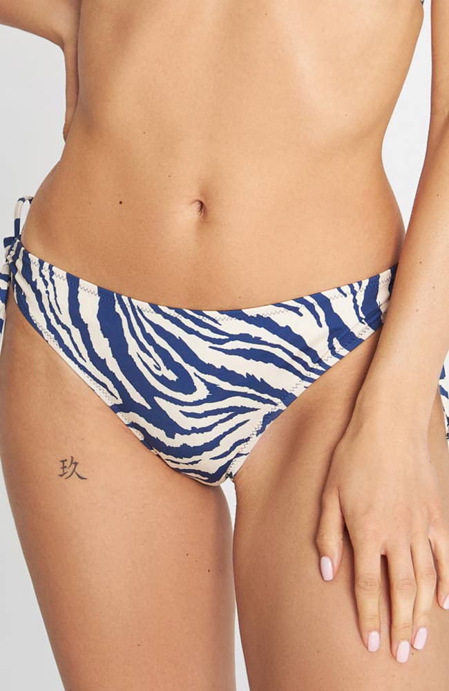 Bikinibroekje Odda Zebra Blue from Sophie Stone