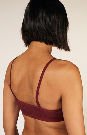 Soft Bra Burgundy from Sophie Stone