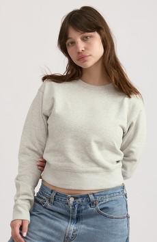 Weekend boxy sweat grey via Sophie Stone