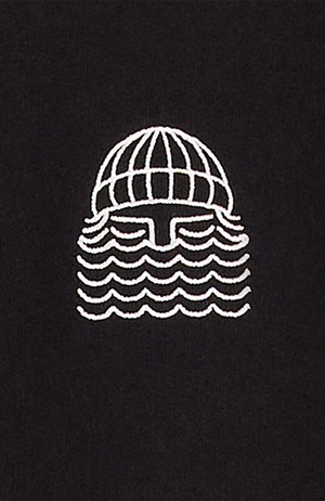 Black mini to the sea sweatshirt from Sophie Stone