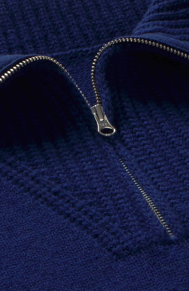 Indigo tanit knitted sweater from Sophie Stone