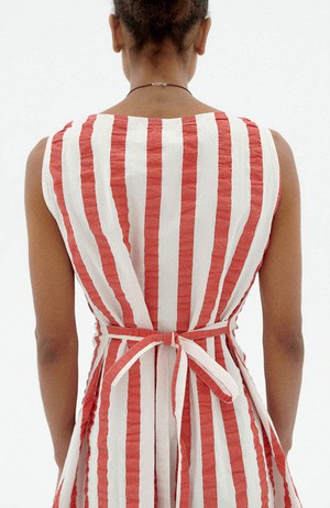 Cecile jurk maxi stripes from Sophie Stone