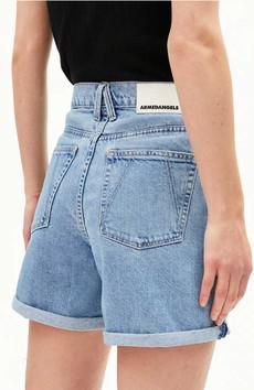 Sheaari denim shorts fresh blue via Sophie Stone