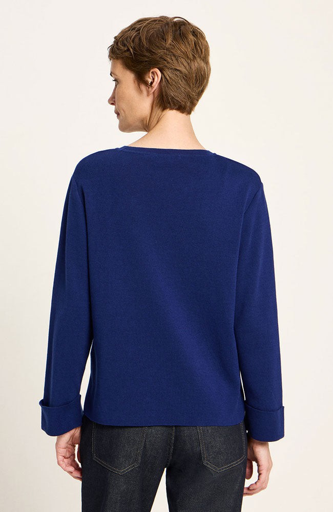 Trui blauw in punto milano from Sophie Stone