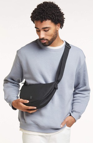 Moon bag small zwart from Sophie Stone