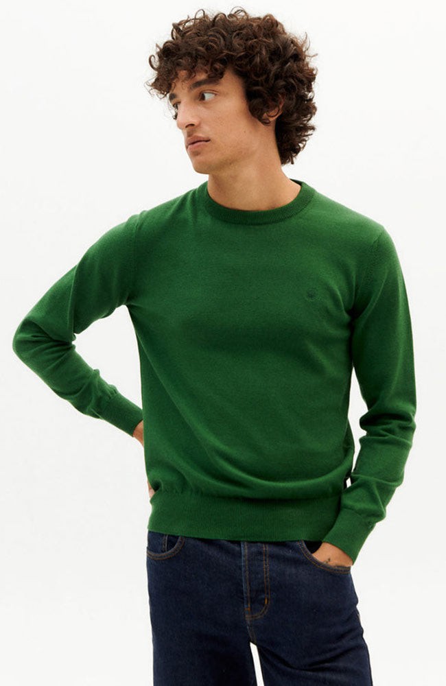 Orlando knit trui green from Sophie Stone