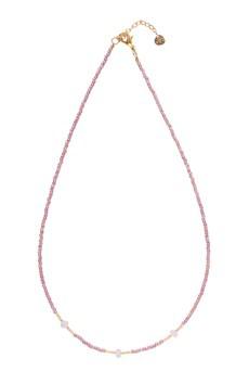 Brightly Rose Quartz ketting via Sophie Stone