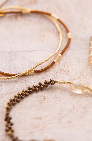 Willing Citrine armband from Sophie Stone