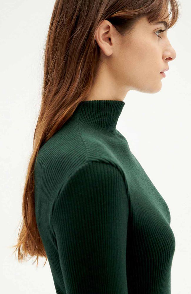 Ivy knitted trui groen from Sophie Stone