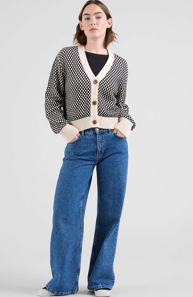 Kanan vest bubble knit from Sophie Stone