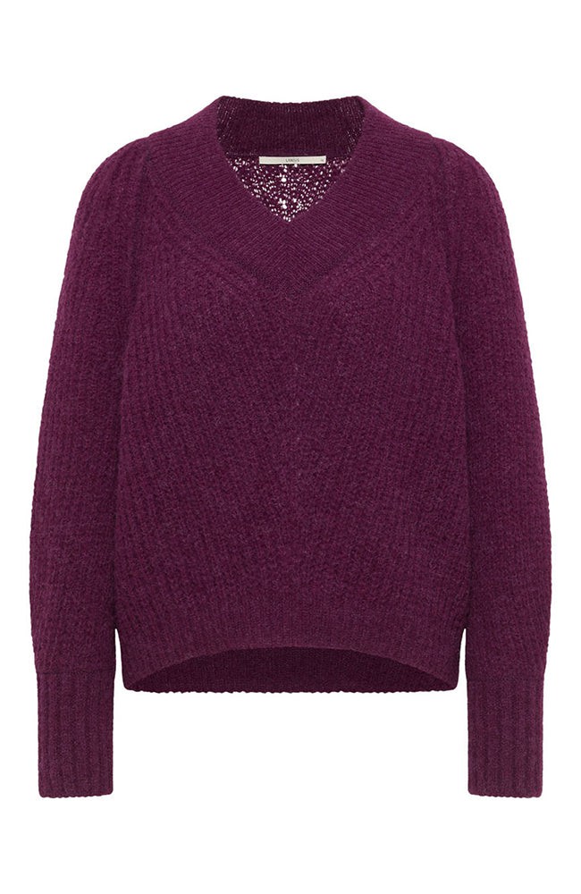 Gebreide trui bordeaux from Sophie Stone