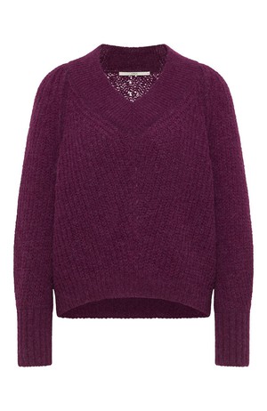 Gebreide trui bordeaux from Sophie Stone