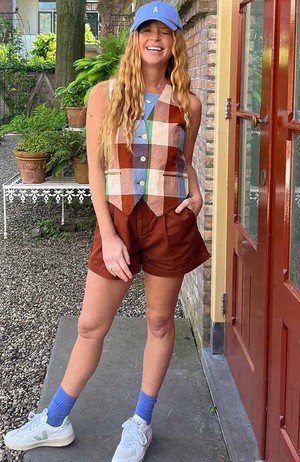 Valdermarsvik tanktop della blue from Sophie Stone Valdermarsvik tanktop della blue from Sophie Stone