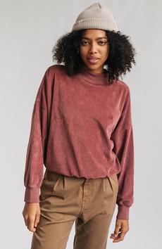 Binz trui rose brown via Sophie Stone