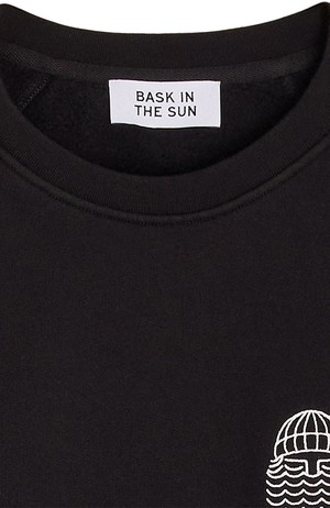 Black mini to the sea sweatshirt from Sophie Stone