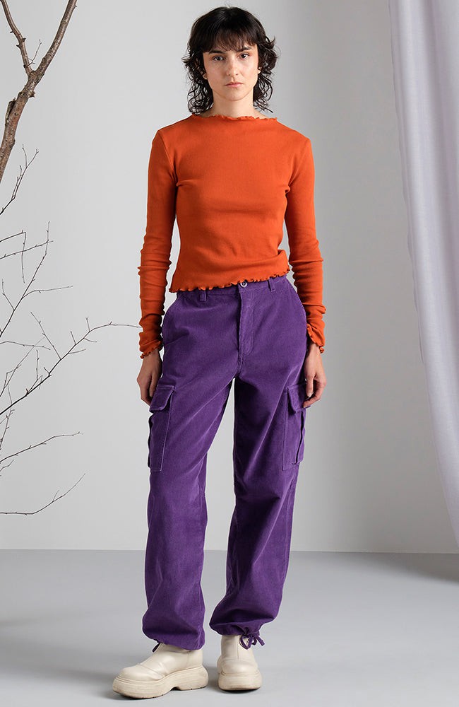 Ryd rib top cinnamon from Sophie Stone Ryd rib top cinnamon from Sophie Stone