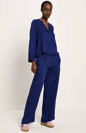 Tencel blouse purple blue from Sophie Stone