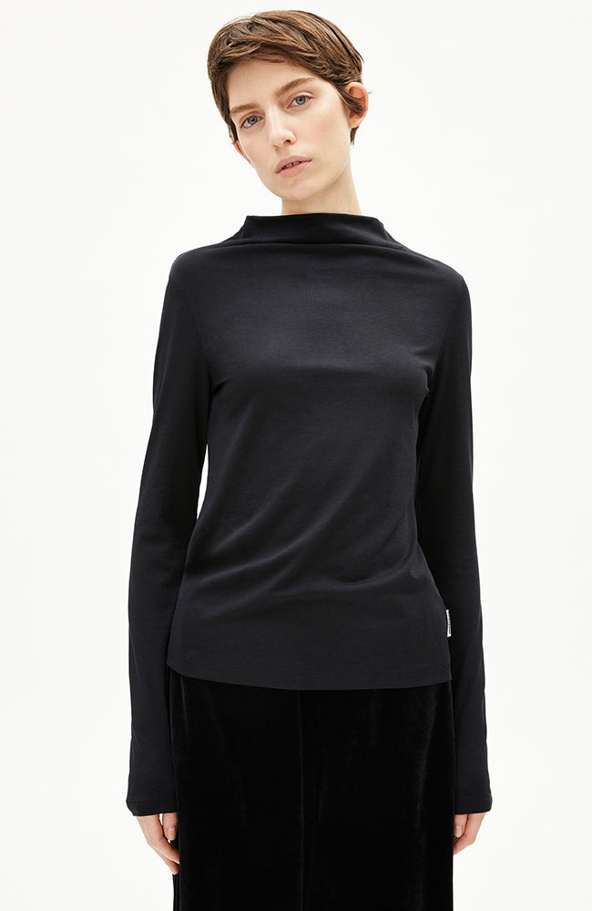 Calunaa longsleeve zwart from Sophie Stone