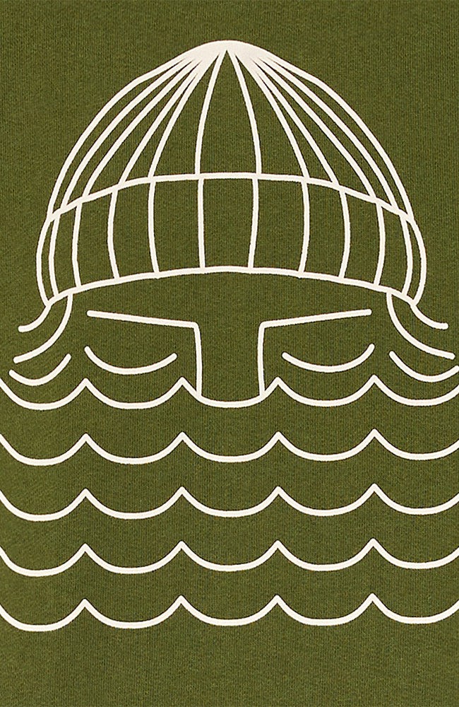 Olive to the sea sweatshirt from Sophie Stone