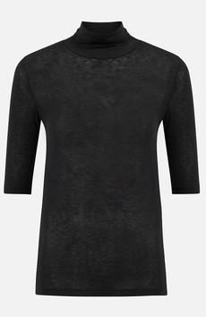 Konstantina top zwart via Sophie Stone