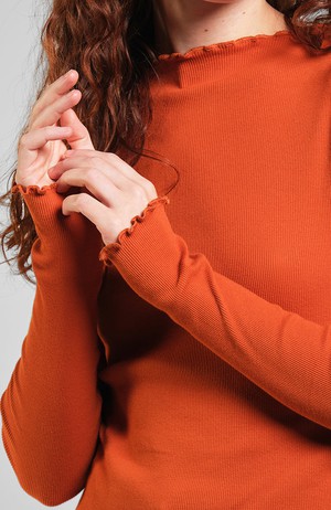 Ryd rib top cinnamon from Sophie Stone Ryd rib top cinnamon from Sophie Stone