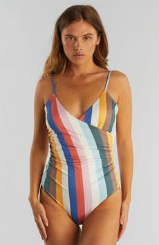 Badpak Klinte Stripes Multi Color via Sophie Stone