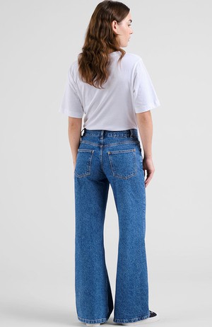 Berlin flare jeans mid blue from Sophie Stone