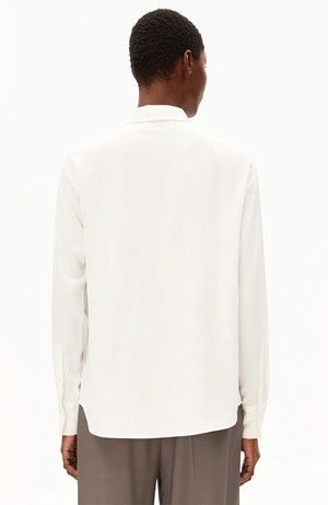 Larisaana longsleeve blouse wit from Sophie Stone