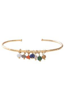 Posy armband Gemstone Mix Gold via Sophie Stone