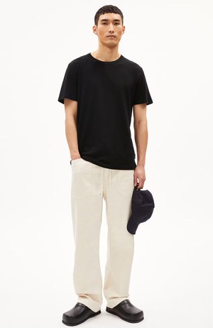 Maarkos t-shirt lino black from Sophie Stone