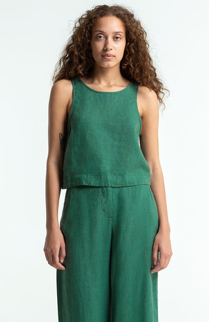 Belle top bistro green from Sophie Stone