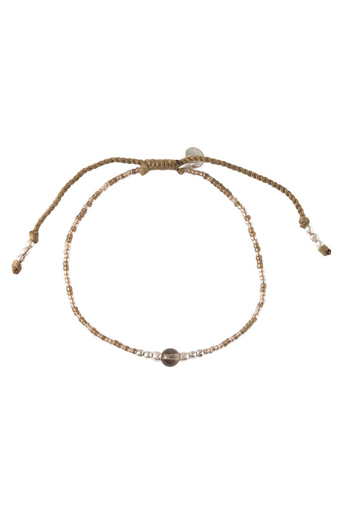 Iris armband Smokey Zilver from Sophie Stone