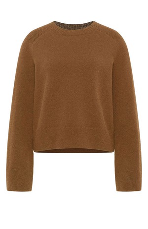 Cropped bruine trui from Sophie Stone