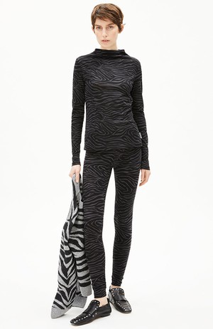 Faribaa zebraraa legging zwart from Sophie Stone