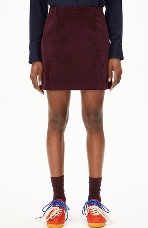 Zalaiaa rokje dark cranberry from Sophie Stone