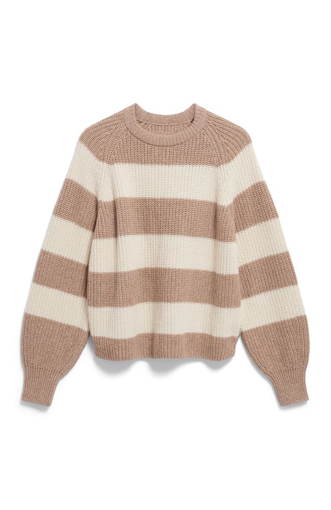 Kaagi trui striped camel from Sophie Stone