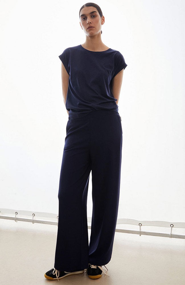 Himaari broek tinted navy from Sophie Stone