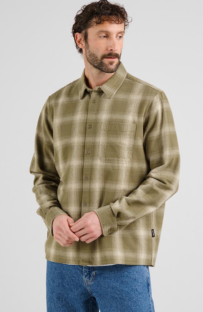 Rute overhemd flannel check green from Sophie Stone