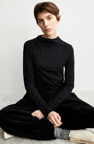 Calunaa longsleeve zwart from Sophie Stone